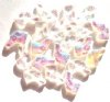 20 20mm Transparent Crystal AB Dog Head Beads